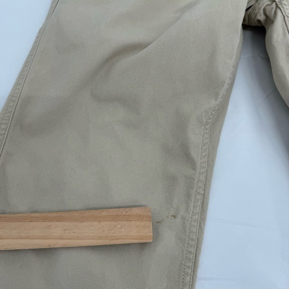 Patagonia Duck Pants Mens 35 X 30.5 Beige Straight Fit Organic Cotton WORK WEAR - Picture 11 of 12